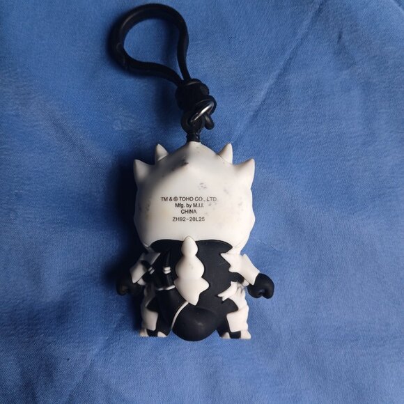 Monster X Bag Clip Keychain TOHO Godzilla Mini-Figure, Rare - Picture 2 of 2